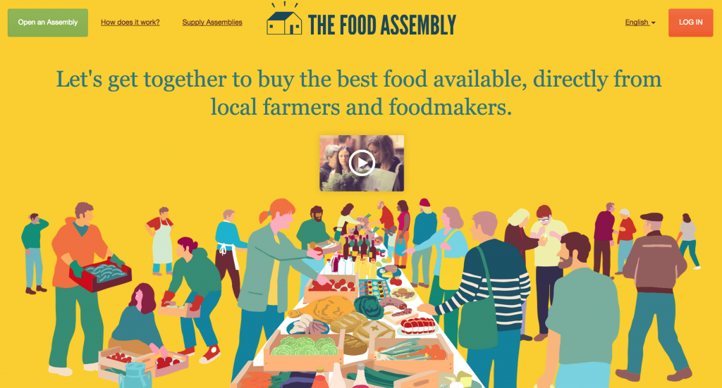 Food assembly London app